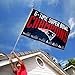 WinCraft New England Patriots Double Sided 6 Time Super Bowl Champions Flag