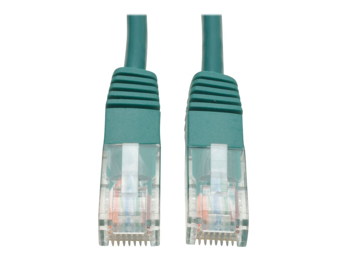 Tripp Lite Cat5e 350MHz Molded Patch Cable (RJ45 M/M) - Green, 25-ft.(N002-025-GN)
