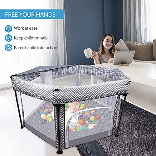 Baby Playpen, Extra Large Playard, Kids Activity Centre, Playpen for
