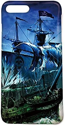 Pirate Ship Fight In Storm Pattern Iphone 7 Plus Case, Cool Design Iphone 7Plus 5.5Inch Protective Cover