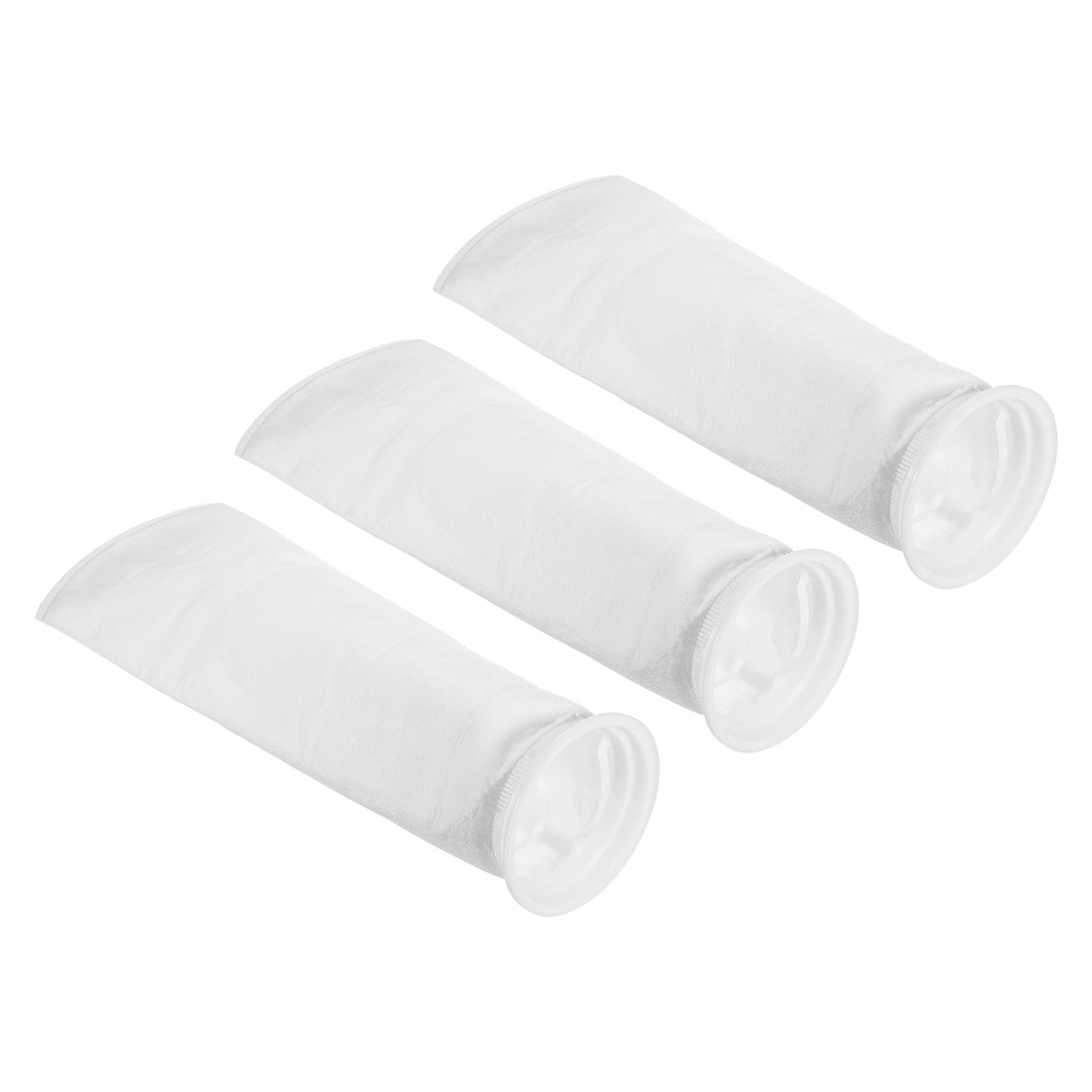 PATIKIL 6 Inch Ring Filter Socks, 3 Pack 50 Micron Mesh Bags Pool Skimmer Basket