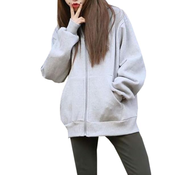 tunic zip up sweatshirt