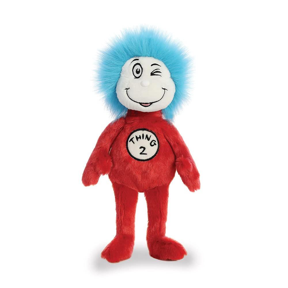 Aurora, 15913, Dr Suess, Thing 2, 8In, Soft Toy, (Red, Blue, White)