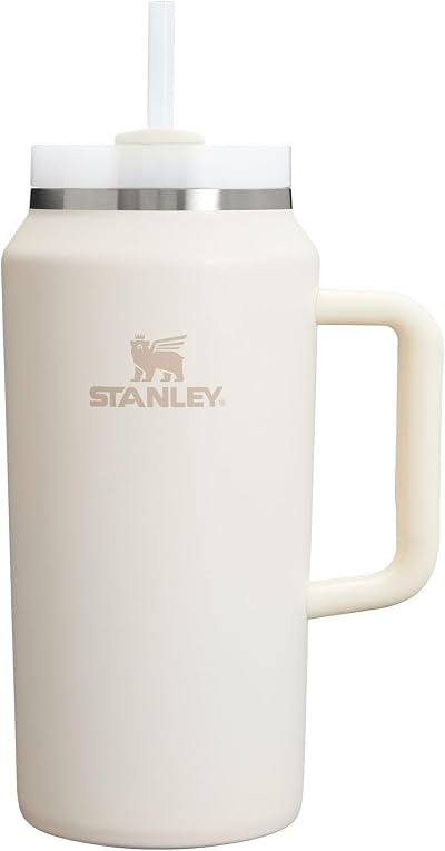 STANLEY Quencher H2.0 FlowState Tumbler 1.9L Cream Cold 15h Ice 60h