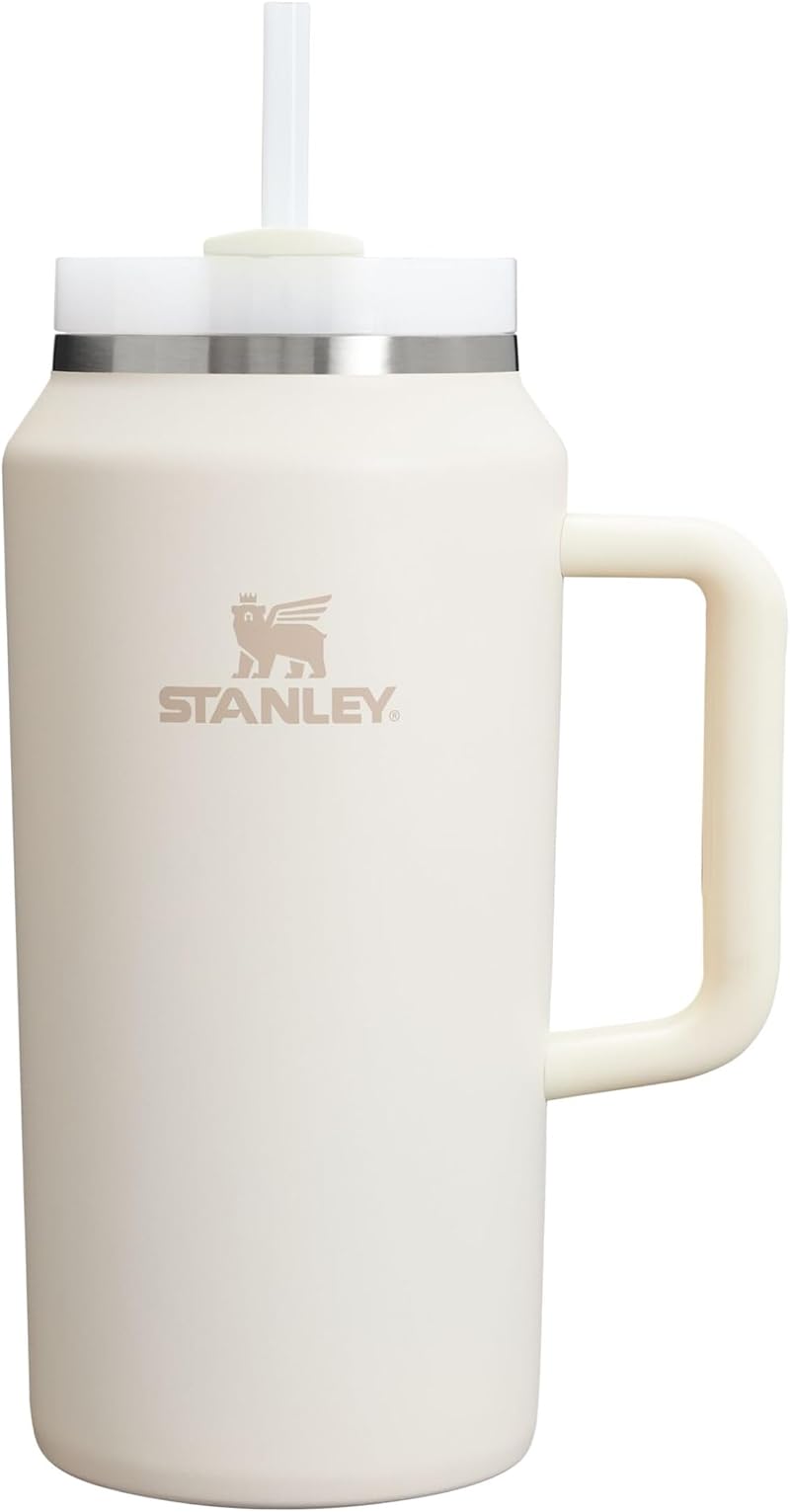 STANLEY Quencher H2.0 FlowState Tumbler 1.9L Cream Cold 15h Ice 60h