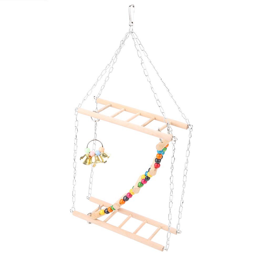 Budgie Toys, Bird Toys, Bird Swing Decorative Bird Cage Pet Steps Pet Toy Pet Stairs Budgie Cage Accessories Bird Toy Budgie Swing Ladder Bird Swing Toy Hammock Budgie Toy Hanging Toy