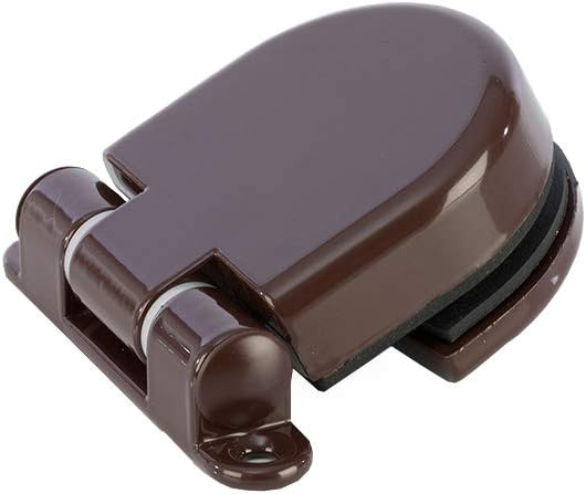 eliga Modern Art Screw-On Door Hinge Brown, Black, 1 Stück (1er Pack)