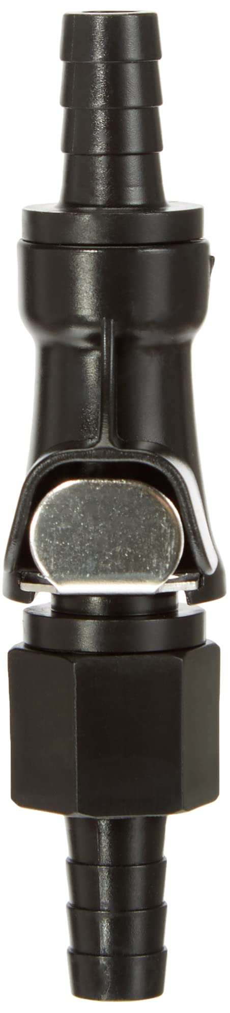 Petrol hose coupling, 8 mm, black