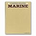 Marine Corps Notepads - 4 Assorted USMC Note Pads - Military - Armed Forces - Semper Fi
