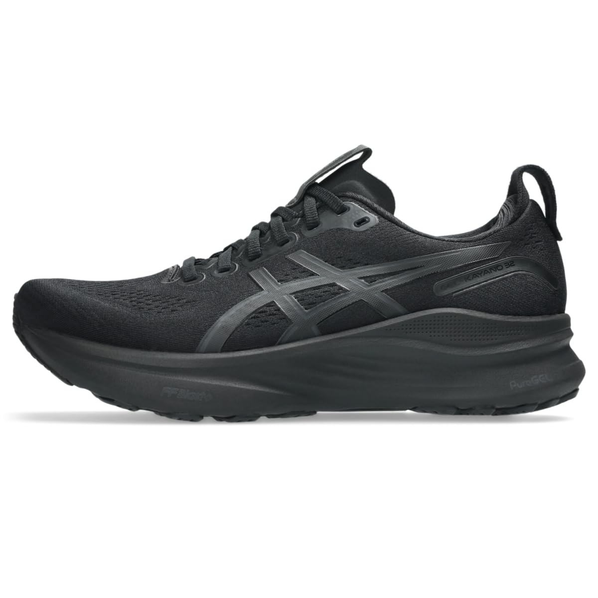 Photo 1 of ASICS Men's Gel-Kayano 32 Running Shoes, 13, Black/Graphite Grey
