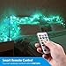 AMIR LED String Lights, 50 LED/16.4ft(5m) With Battery Operated Remote Control Changing Lights, Waterproof IP65, 13 Colors Decorative Fairy Lights for Bedroom Outdoor Patio Parties(Silver Wire)
