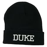 Halloween Character Duke Embroidered Beanie - Royal