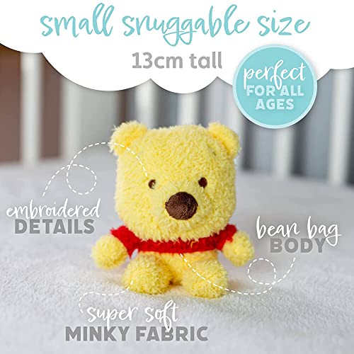 KIDS PREFERRED Disney Cuteeze Winnie The Pooh Stuffed Animal Plush Toy - for Babies and Toddlers, Multicolor,7 inches,81277