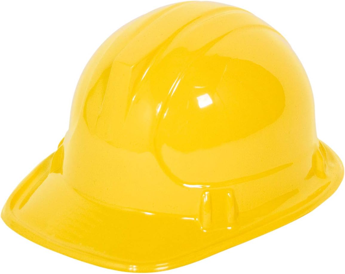 Hat Builders Safety Helmet, Soft Plastic Fancy Dress