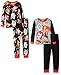 Yo-Kai Watch Boys' Big Boys' 4-Piece Cotton Pajama Set with, Black, 10