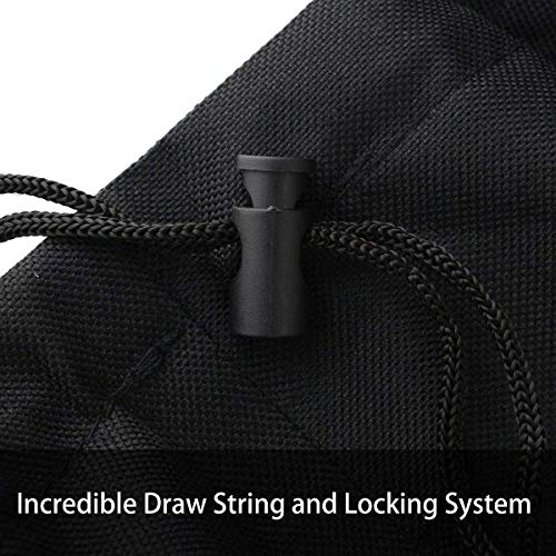 Patio Stackable Chairs Cover Patio Chair Covers Waterproof Durable 26" L x 34" D x 46" H Pack of 2