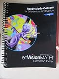 Spiral-bound EnVision Math Common Core: Grade 1 Ready-Made Centers for Differentiated Instruction Book