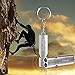 Emergency Aluminum Alloy Survival Whistle, Double Tube Whistle for Outdoor Hiking Camping (2 pack)