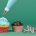 Piping Tips Set By Amisk Birthday Cake Decorations Icing Assorted Nozzles Kit Baking Tools Also For Cupcakes Pastry Cookies Macarons Weddings | Durable Food Grade Stainless Steel | 24 Per Storage Box