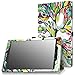 MoKo Case for Fire HD 10 - Slim Folding Cover with Auto Wake / Sleep for Amazon Kindle Fire HD 10.1 Inch Display Tablet (2015 Release Only), Lucky TREE