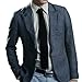 HDE Mens Vintage Casual Solid and Pattern Waffle Knit Woven Square End Neck Tie