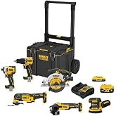 DeWALT DCKTS781D2M1 20V MAX Cordless Li-Ion 7 Tool Combo Kit w/Tough System