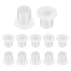 uxcell 12pcs Flanged Sleeve Bearings Plastic