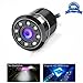 Backup Camera Car Rearview Cameras by Tiker,8 Led Night Vision HD Color Back up Camera with No Guideline Scale Line, Vehicle Reverse Parking Sensor Waterproof 170 Wide Angle, fit for All Cars