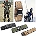 JTENG® Military Men Belt Tactical Nylon Canvas Outside Army Trouser Buckle Strap Sturdy and Adjustable 2 1/6