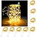 Battery Powered Mason Jar Lantern Lights,8 Pack Warm White 20 Led String Fairy Star Firefly Jar Lights,for Mason Jar Wine Bottle Home Patio Garden Wedding Christmas Moon Table Decorations Lights primary