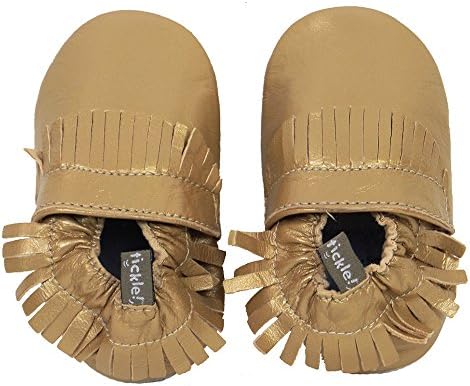 Tommy Tickle Soft Sole Leather Baby Shoes For Girls - Infant Girls Shoes, Toddler Girls Shoes