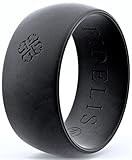 FIDELIS nv Silicone Wedding Ring for Men and Women.Safe Silicone Ring.Rubber Ring Active Lifestyle