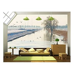 Vintage Filtered Fisheye Picture of Manhattan, Looking Up at Sky, New York City, USA. - Removable Wall Mural | Self-Adhesive Large Wallpaper - 66x96 inches