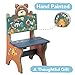 Teamson Kids - Safari Kids Wooden Time Out Chair - Bear