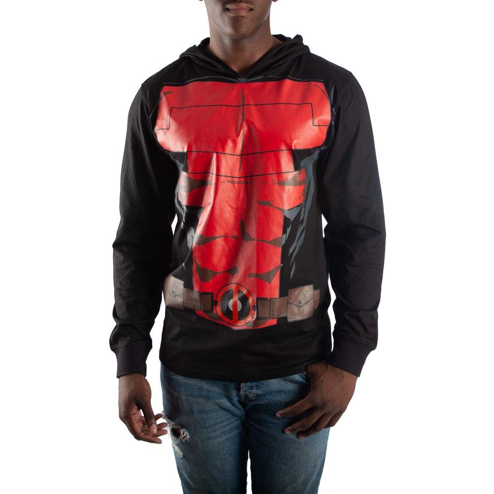 deadpool cosplay hoodie