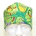 S1FM! Men's Scrub Cap, Teenage Mutant Ninja Turtles, Handmade, Double Cotton