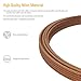Ivendita 1900 Compatible with iPhone iPad to HDMI Adapter Cable, 1080P Digital AV HDMI Adaptor Connector Cord for iPhone X 8 7 6 Plus 5s 5, iPad, iPod to TV Projector Monitor (Orange A)