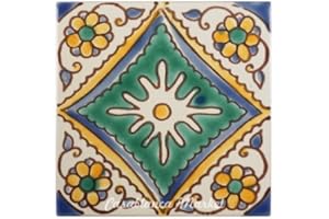 CASABLANCA MARKET Mediterranean Palma Ceramic Tile 4x4
