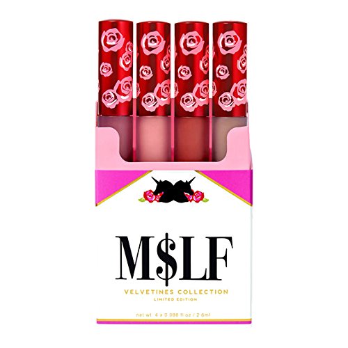 Lime Crime M$LF Set Bundle- Set of 4 Neutral Matte Velvetine