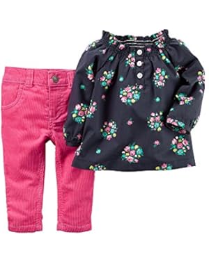 Baby Girls' 2 Piece Print Top Set (Baby)