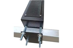 Olamochi Trailer Step Boat Yacht Trailer Step Carbon Steel Step with Non-Slip Rubber Pad