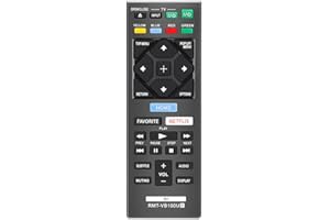 UNOCAR Replacement for Sony Blu-Ray Remote and Sony Blu Ray DVD Player BD Disc 3D Streaming 4K Ultra HD UHD HDR Home Theater 