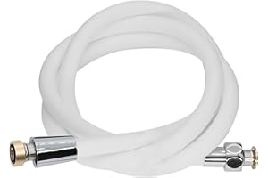 DLYYPLUS 59 Inches Silicone Shower Hose, Extra Long Ultra-Soft Anti-Kink Designed Handheld Shower Head Hose Replacement Exten