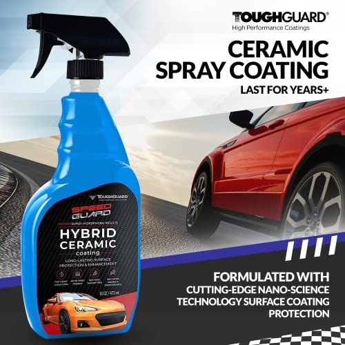 SpeedGuard Hybrid SprayOn Ceramic Coating for Cars Hydrophobic Paint
