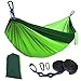 Kootek Camping Hammock Portable Indoor Outdoor Tree Hammock with 2 Hanging Straps, Lightweight Nylon Parachute Hammocks for Backpacking, Travel, Beach, Backyard, Hiking