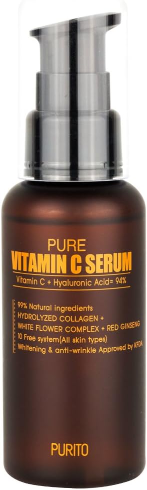 PURITO Pure Vitamin C Serum 60ml Renewal, K-Beauty, gelb-durchsichtig, 60 ml (Pack of 1)