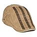 Ts 100% Cotton Men's Gatsby Cap Newsboy Ivy Hat (Beige)