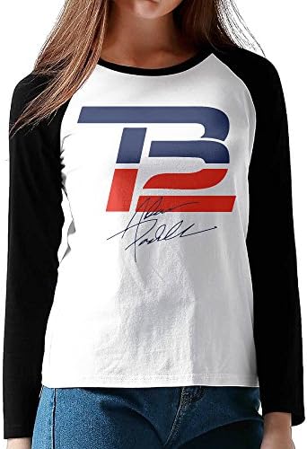 LOVEGIFTTO LADY Womens Unisex Brady Comeback Kid TB12 Timeless Classic Skull Beanie O-Neck Long Sleeve Raglan Tee Shirt X-Large