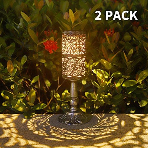 Comprar online | Ulmisfee 2 Piezas de Luces solares Retro candelabro