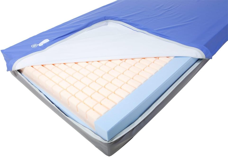 NRS Healthcare Softform Premier Pressure Relief Mattress, Clear